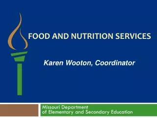 Food and Nutrition Services