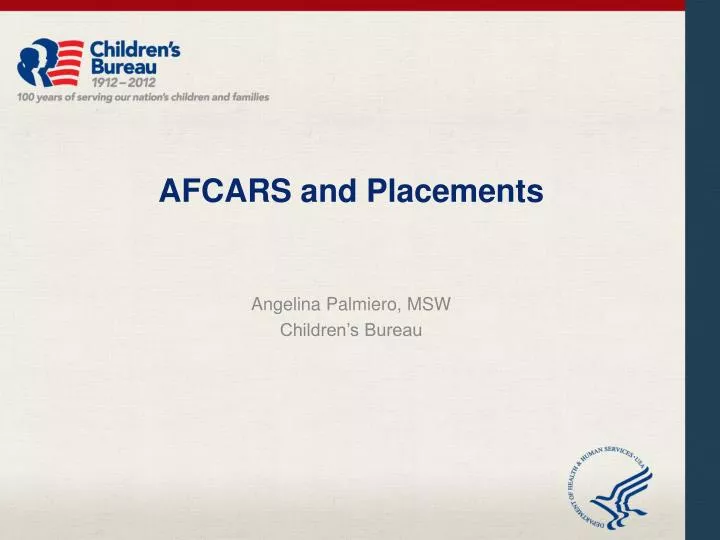 afcars and placements