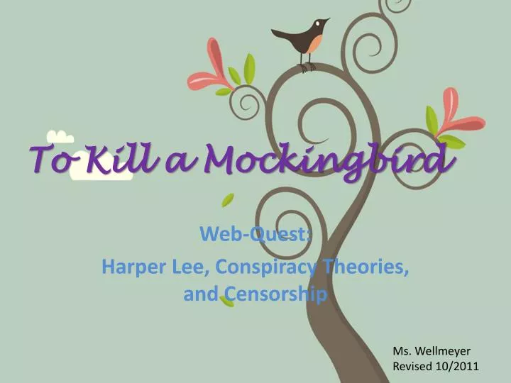 to kill a mockingbird