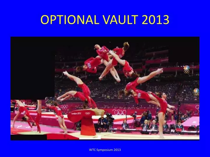 optional vault 2013