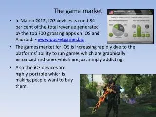 The game market