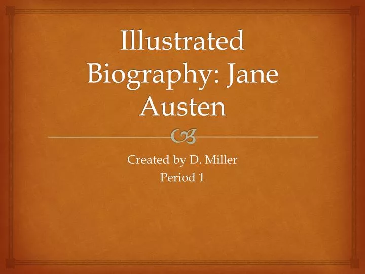 illustrated biography jane austen