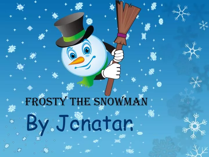 frosty the snowman