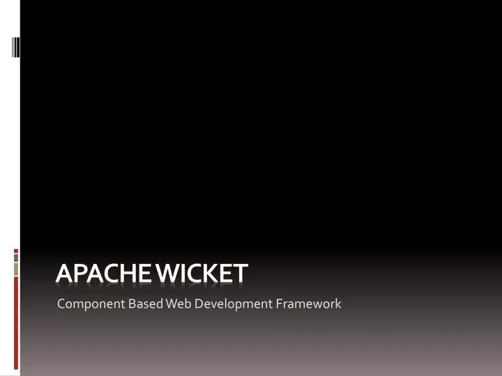 apache wicket