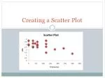 Creating a Scatter Plot - slide 1