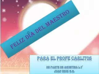 feliz d a del maestro