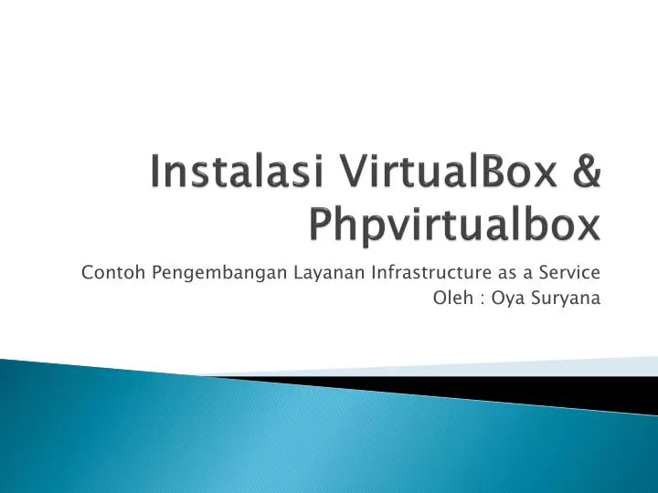 instalasi virtualbox phpvirtualbox