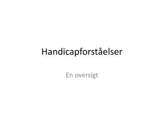 handicapforst elser