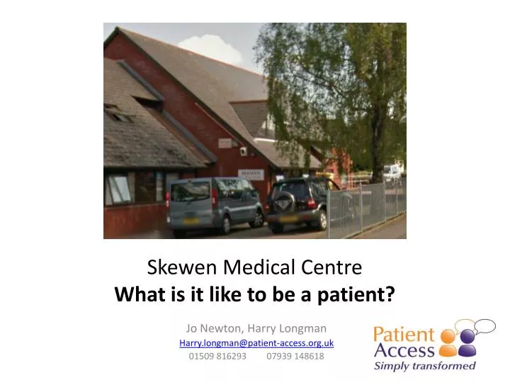 skewen medical centre what is it like to be a patient