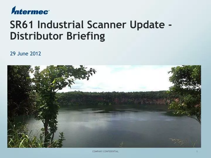 sr61 industrial scanner update distributor briefing