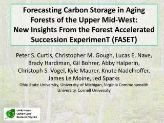 UMBS Forest Carbon Cycle Research Program