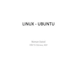 linux ubuntu