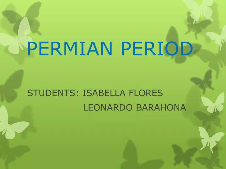 permian period