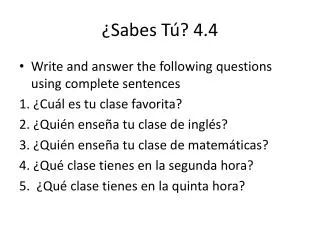 sabes t 4 4
