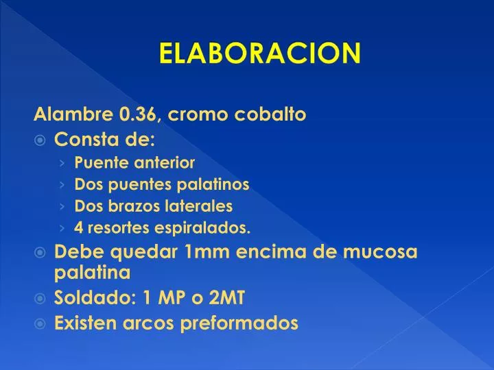 elaboracion