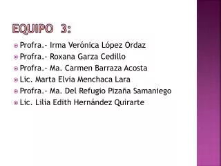 equipo 3
