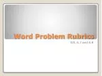 PPT - 21CLD Learning Activity Rubrics Real-World Problem Solving and ...
