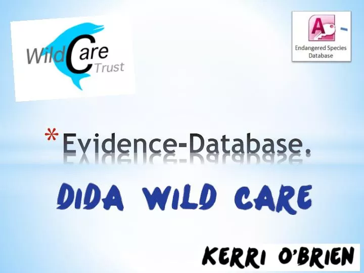 evidence database