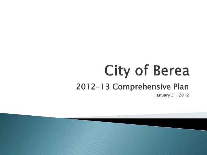 city of berea