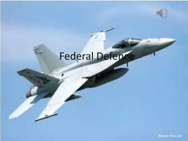 federal defence