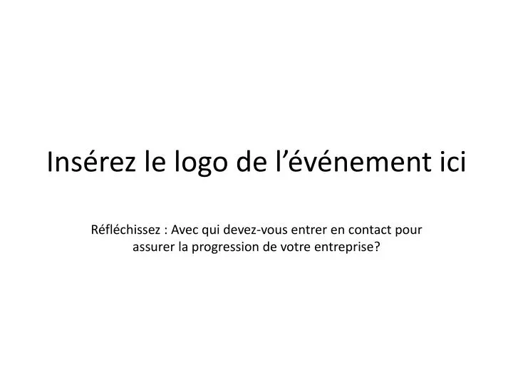 ins rez le logo de l v nement ici