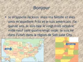 bonjour