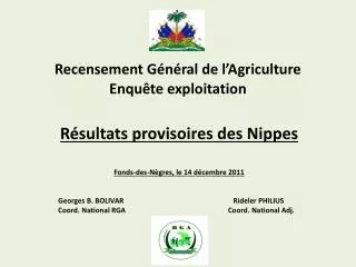 recensement g n ral de l agriculture