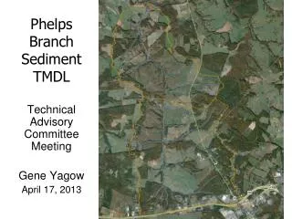 Phelps Branch Sediment TMDL