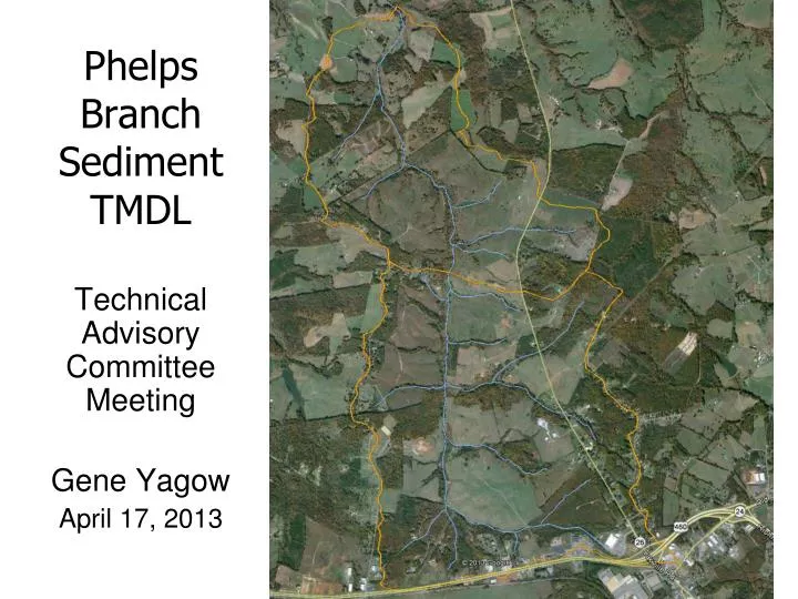 phelps branch sediment tmdl