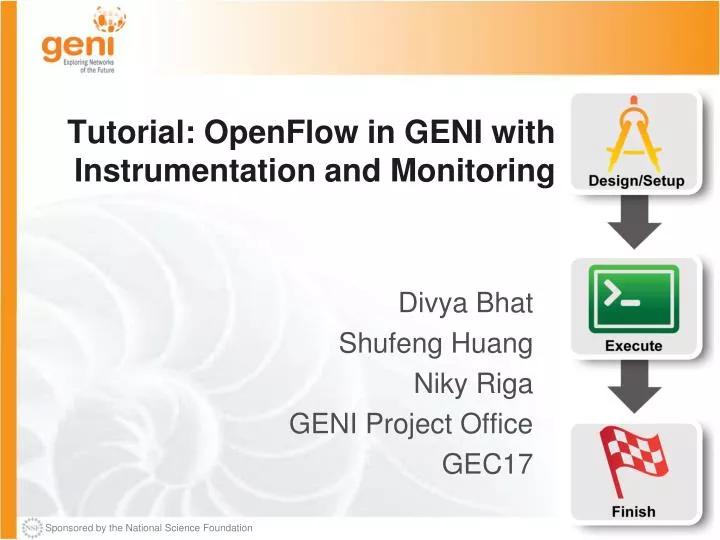 tutorial openflow in geni with instrumentation and monitoring