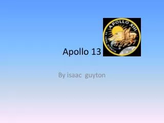 Apollo 13