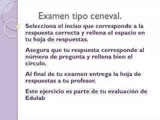 examen tipo ceneval