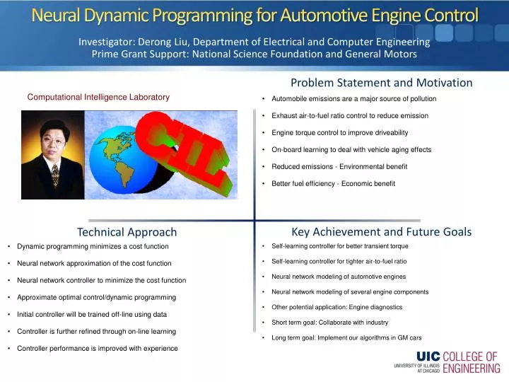 neural dynamic programming for automotive engine control