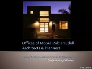 Offices of Moore Ruble Yudell Architects &amp; Planners Moore Ruble Yudell Architects &amp; Planners
