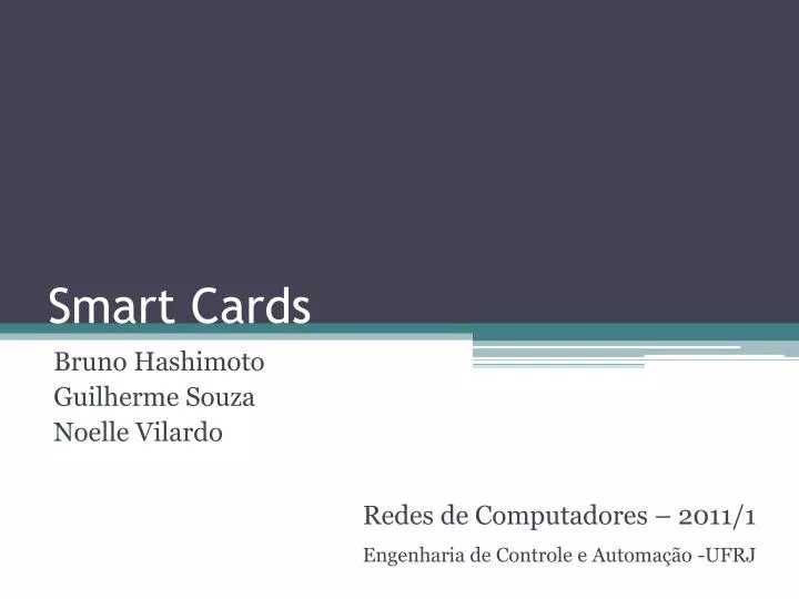 smart cards