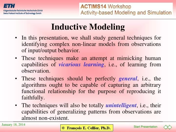 inductive modeling