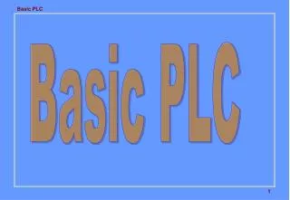 Basic PLC