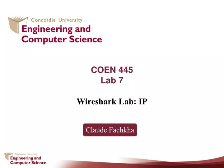 coen 445 lab 7