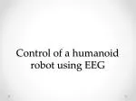 Control of a humanoid robot using EEG - slide 1