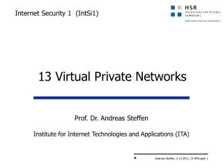 Internet Security 1 ( IntSi1 )