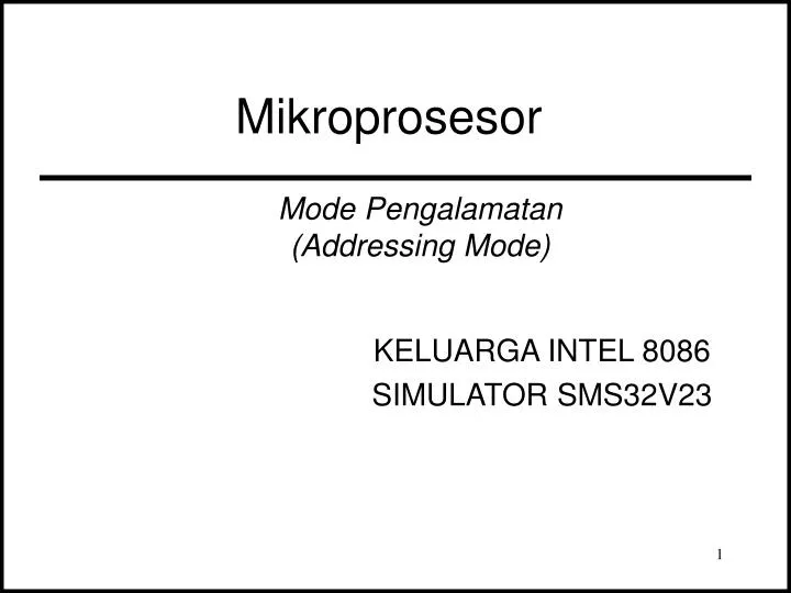 mikroprosesor