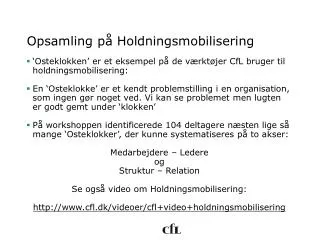 opsamling p holdningsmobilisering