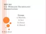 Evolution of Mobile Internet: I-Mode vs WAP - slide 1
