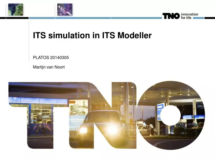 its simulation in its modeller