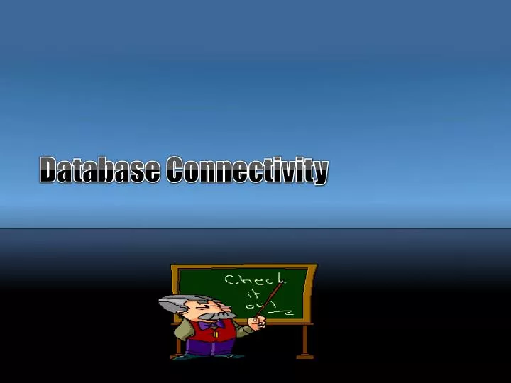 database connectivity