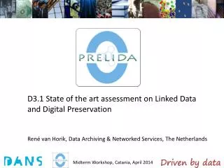 D3.1 State of the art assessment on Linked Data and Digital Preservation