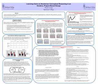 Learning Gains on Newtonian Conceptual Reasoning in an Iterative, Project-Based Design