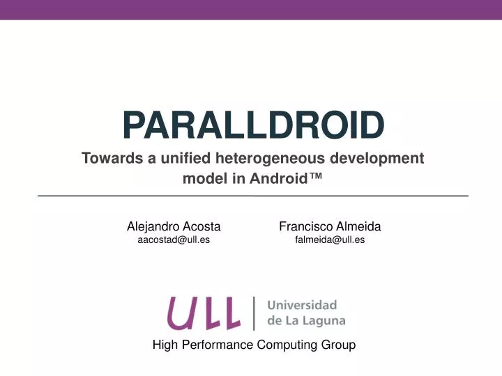 paralldroid