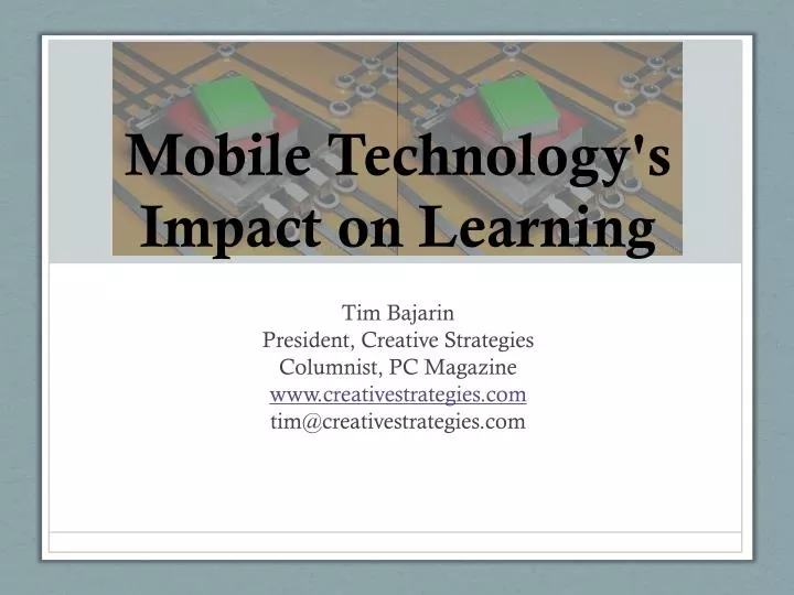 mobile technology s impact on learning