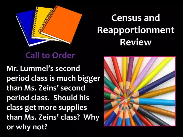 census and reapportionment review